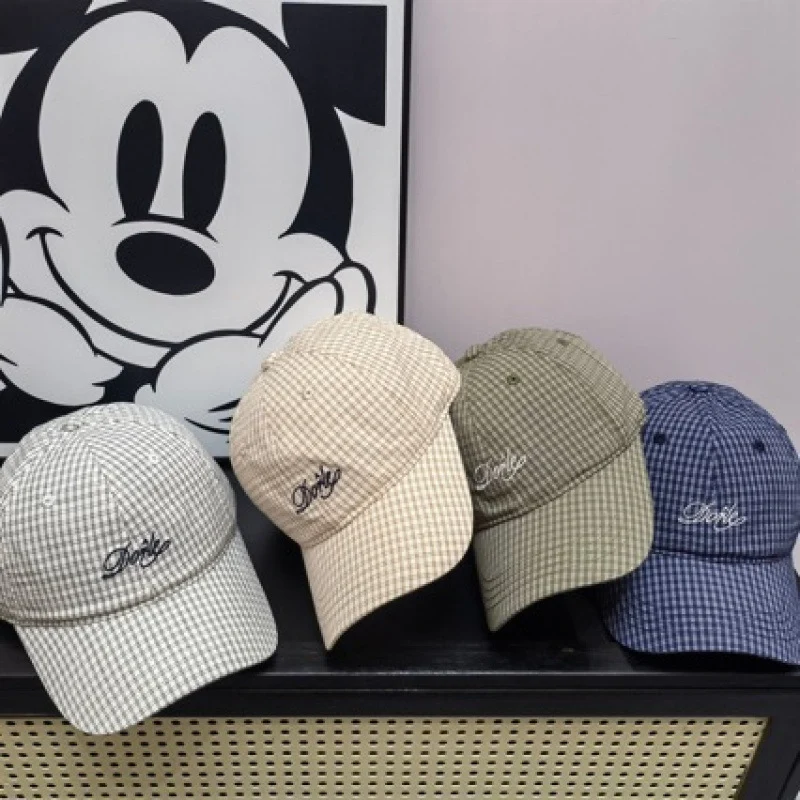 Damen Strukturierte Karierte Baseball Cap Skanto
