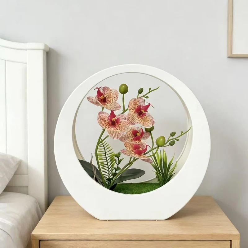 Künstliches Orchideenblumenarrangement für die Innenausstattung