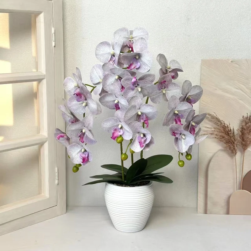 Künstliche Orchideenpflanze für die Heimdekoration