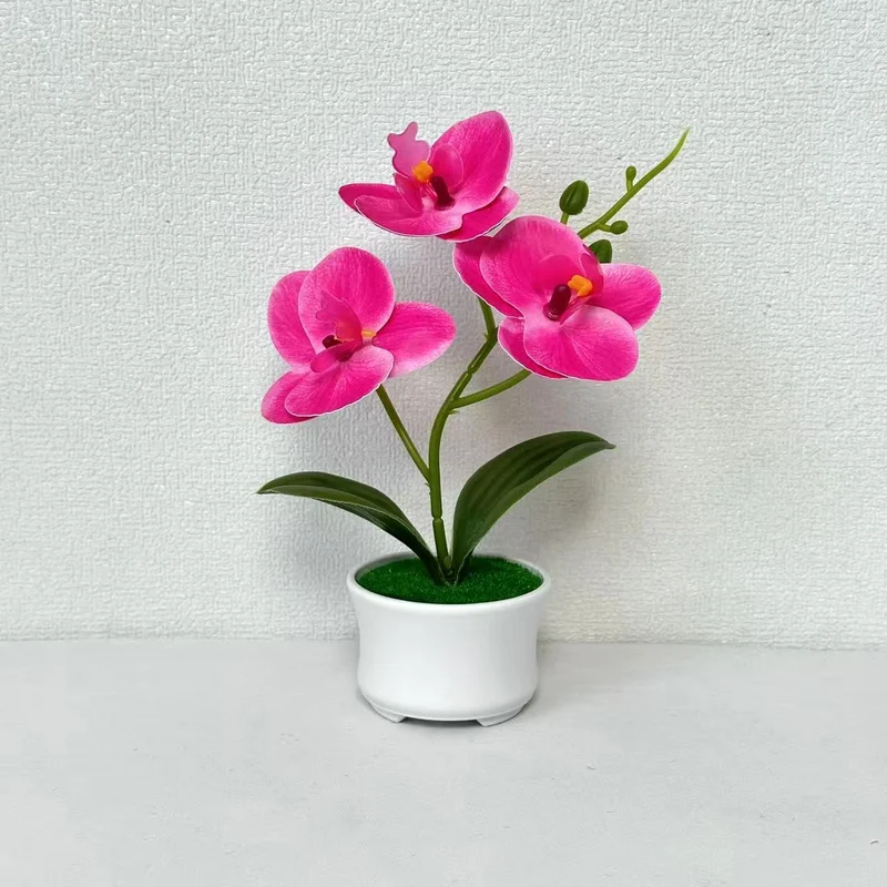 Künstliche Orchideenpflanze für die Innendekoration zu Hause und im Büro