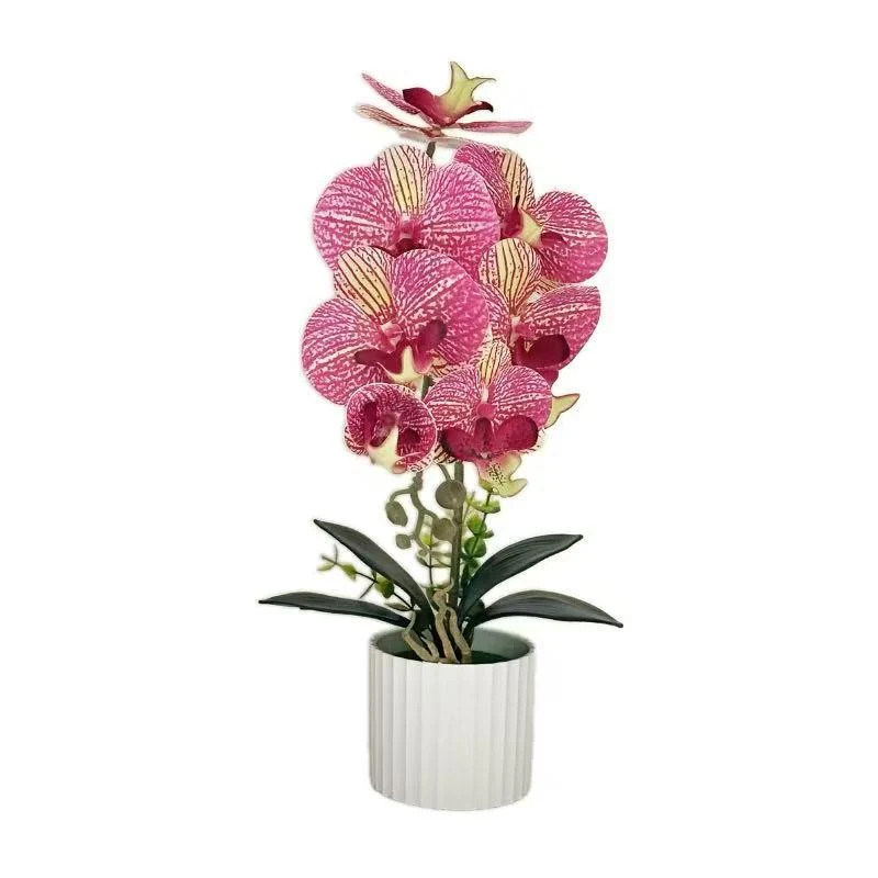 Künstliche Orchideenpflanzenarrangement 1790480695 für die Innenraumdekoration