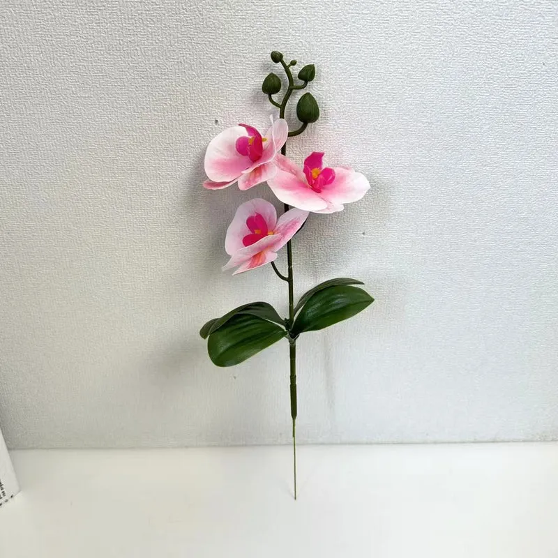 Künstliches Orchideenblütenarrangement für dekorative Wohnraumausstellung