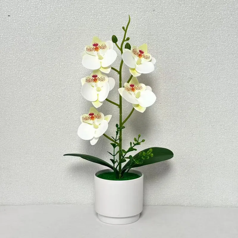Künstliches Orchideen-Blumengesteck für Wohnkultur und Präsentation