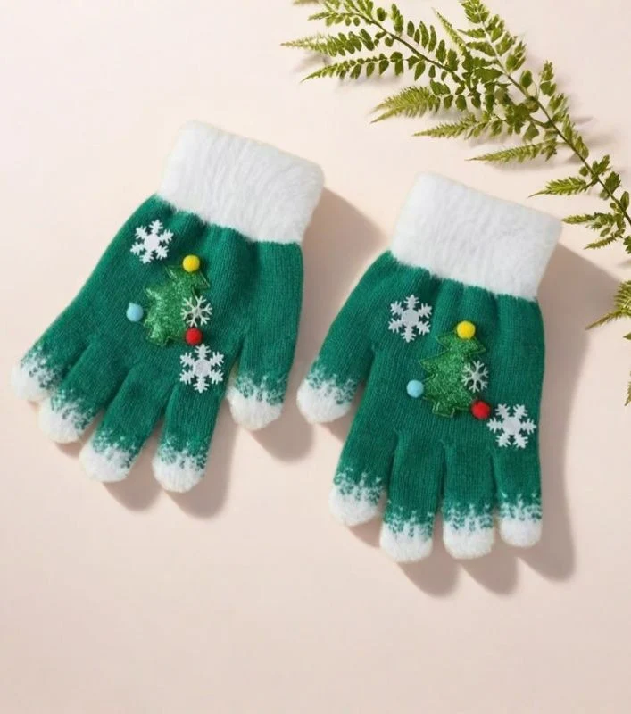 Niedliche tierisch gestaltete Handschuhe ohne Finger Brehn