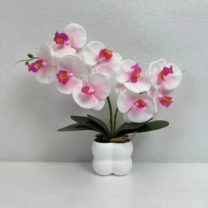 Künstliches Orchideenarrangement für die Wohnkultur und die Innenausstellung