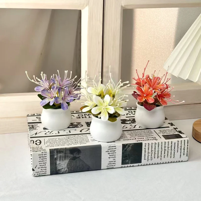 Künstliches Blumenzentrum für Tischdekoration Zuhause Deko Anzeige