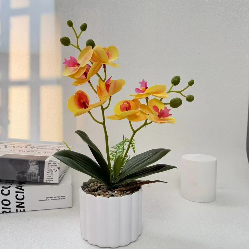 Heim Dekorative Künstliche Orchidee für Innendekorative Anzeige