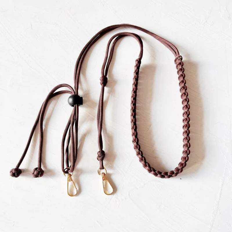 Verstellbare geflochtene Utility-Lanyard Brehn