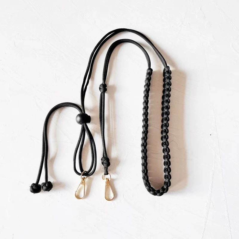 Verstellbare geflochtene Utility-Lanyard Brehn
