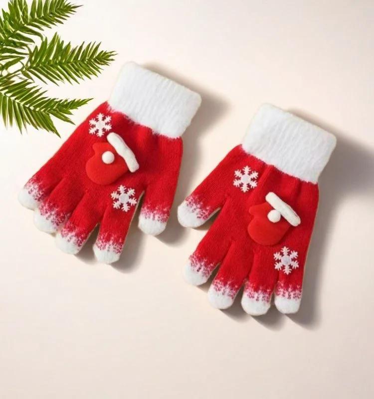 Kinderspielerische Cartoon-Themen-Fingerlosen Handschuhe Brehn