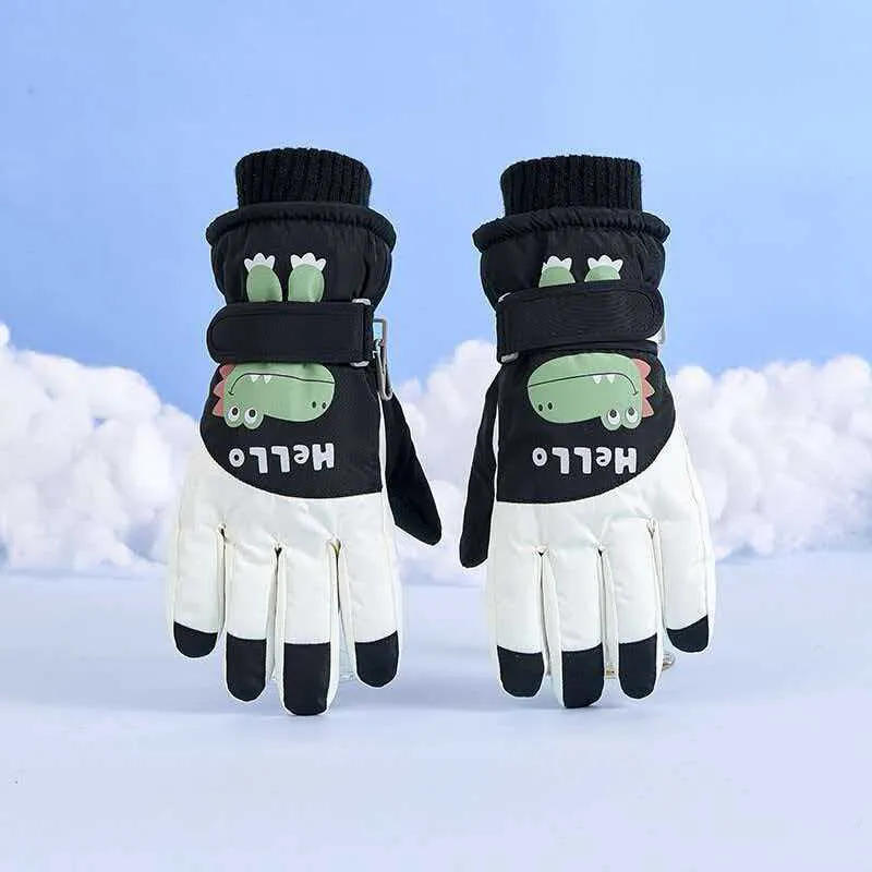 Kinder Fun Dinosaurier-Themen Schnee Handschuhe Brehn