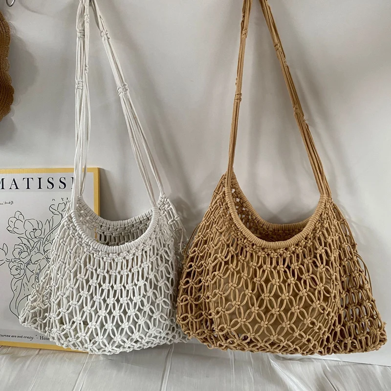 Handgeknüpfte Strandtasche Skanto
