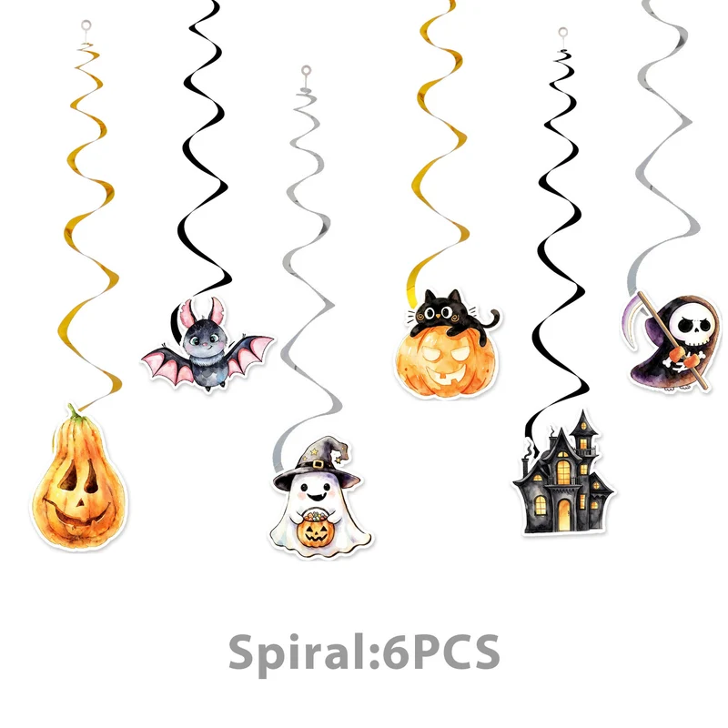 Papierservietten-Set mit Halloween-Motiven und detailreichem Druck für Partydekoration