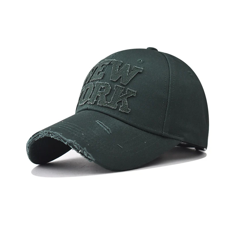 Damen bestickte Baseball Cap im Used-Look Skanto