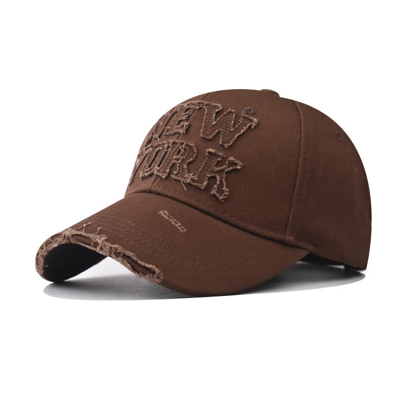 Damen bestickte Baseball Cap im Used-Look Skanto