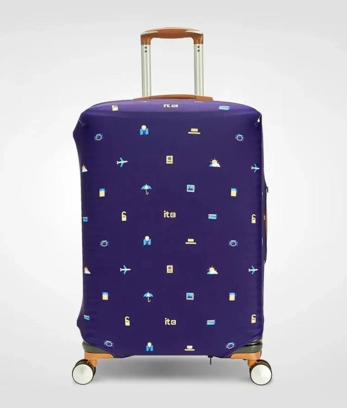 Unisex Nan Robuster Hartschalen-Trolley mit Polycarbonat-Außenschale und Automarken-Motiv Skanto