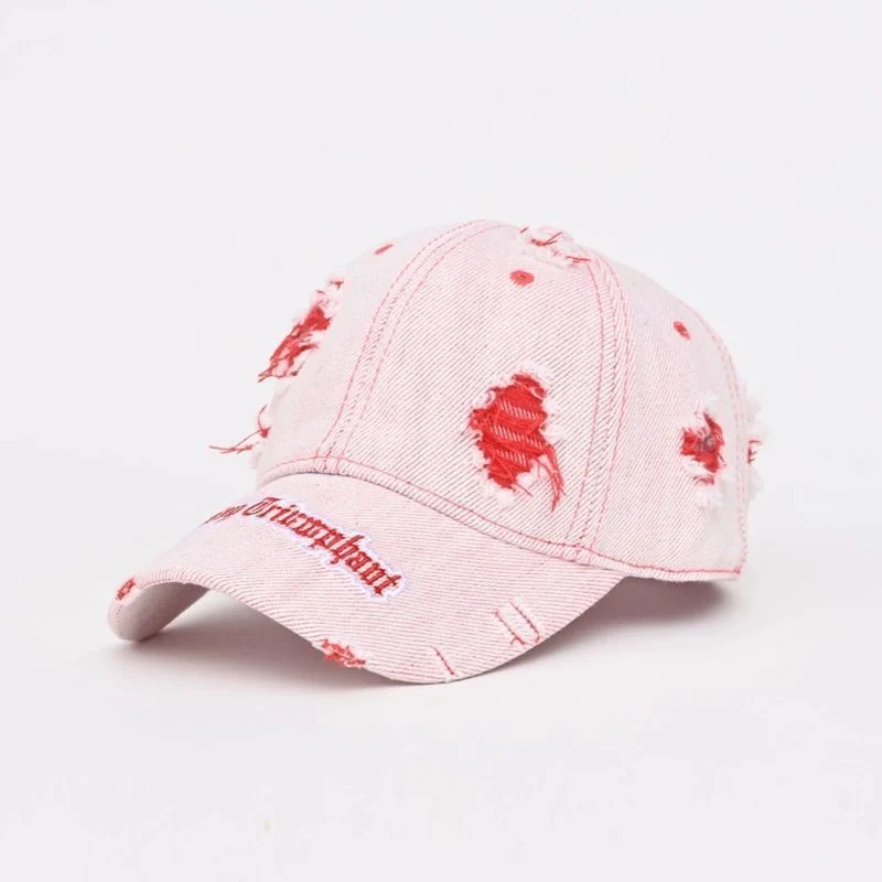 Damen Cap im Used-Look aus Jeans Skanto