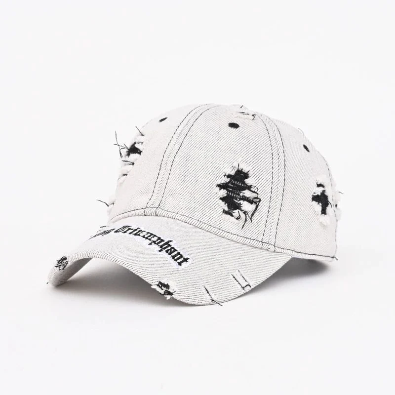 Damen Cap im Used-Look aus Jeans Skanto