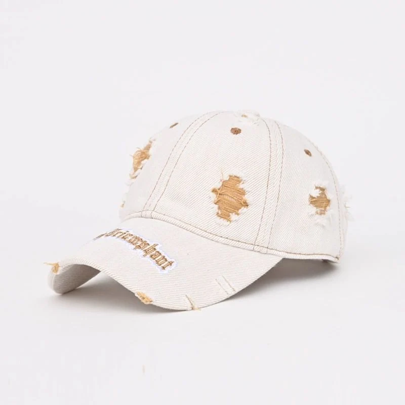Damen Cap im Used-Look aus Jeans Skanto