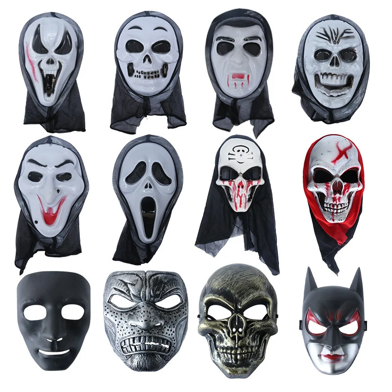 Schädel-Themen Halloween-Maske Brehn