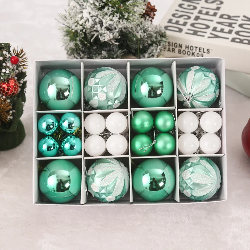 Premium Bruchfeste Weihnachtsbaumkugeln Set Brehn