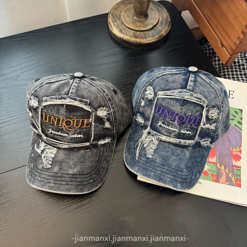 Damen Denim Baseballkappe im Used-Look Skanto 1784084142
