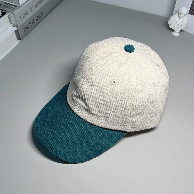 Baseballkappe aus Cord für Damen Skanto