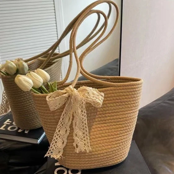 Handgefertigte Tote Bag mit Textur Skanto