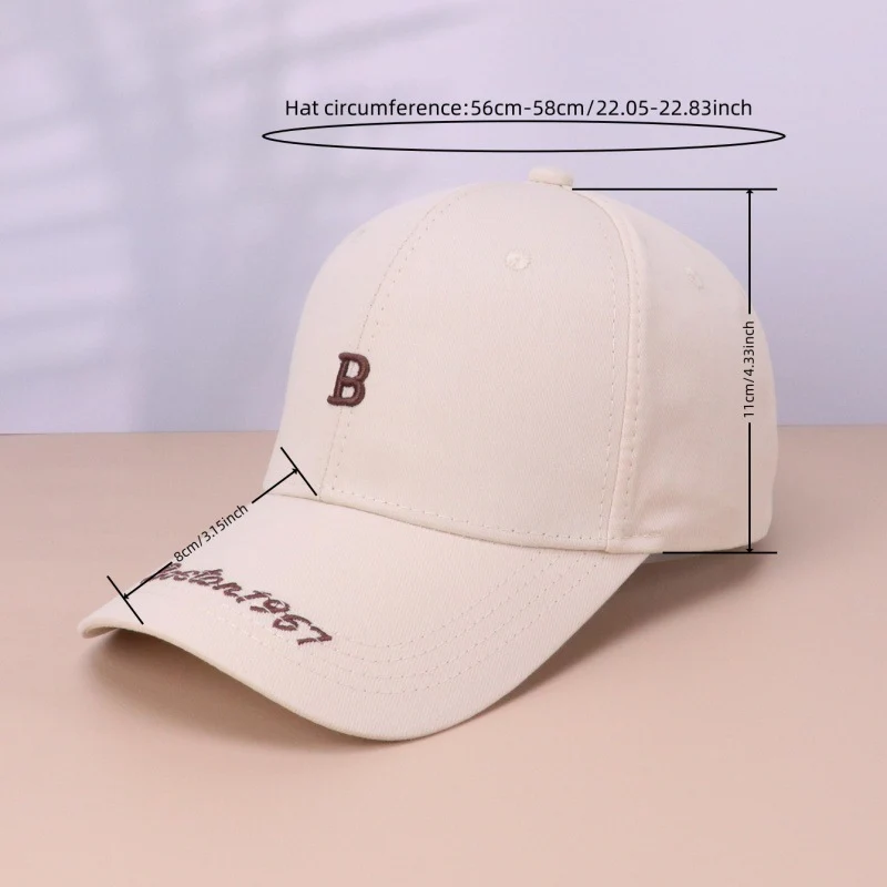 Damen Klassische Bestickte Verstellbare Baseballkappe Skanto