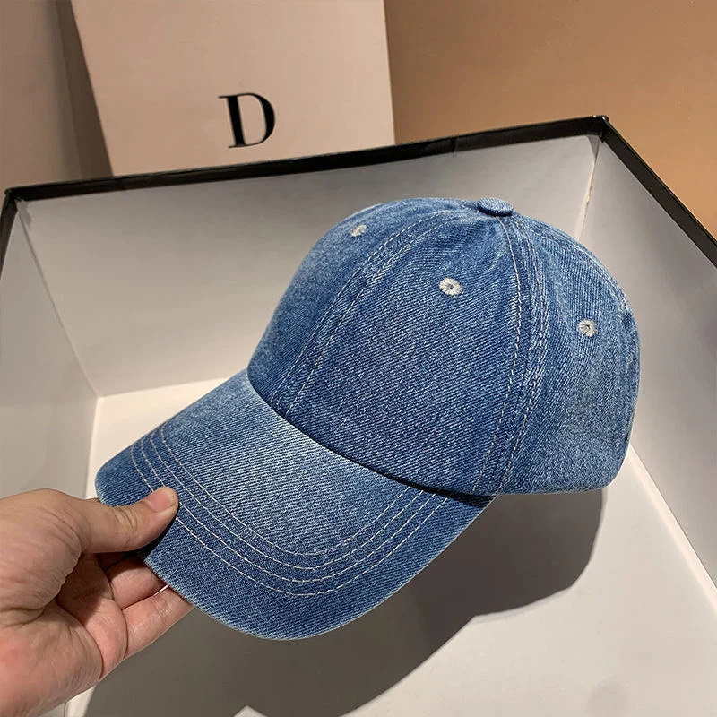 Damen Klassische Denim-Baseball-Cap Skanto