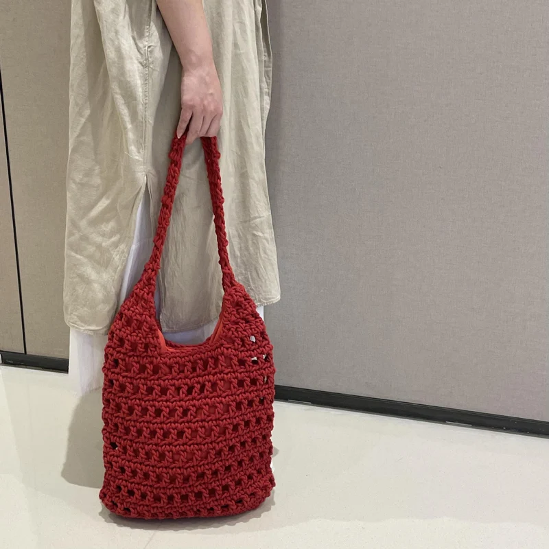 Handgemachte Netztasche Skanto