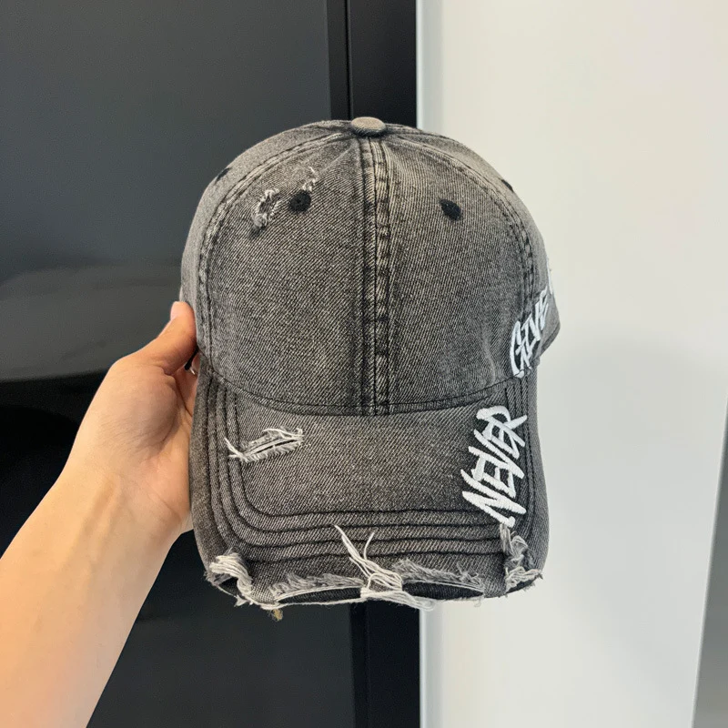 Damen Denim Baseballkappe im Used-Look Skanto 1784084111