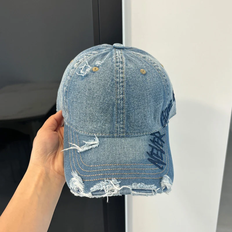 Damen Denim Baseballkappe im Used-Look Skanto 1784083869