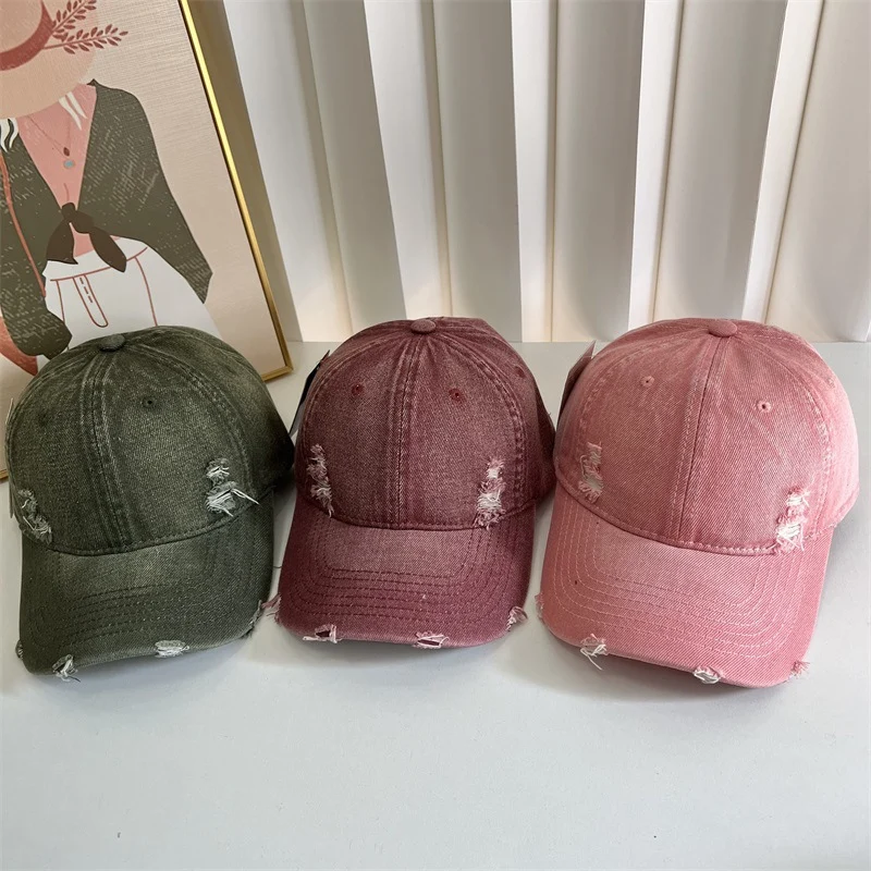 Damen Denim Baseballkappe im Used-Look Skanto 1784083631