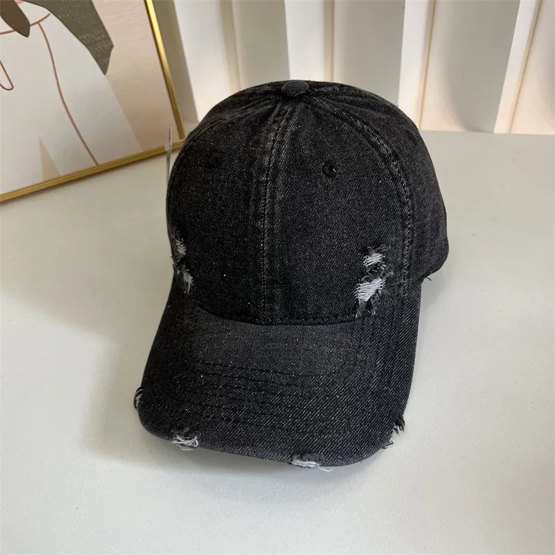Damen Denim Baseballkappe im Used-Look Skanto 1784083631