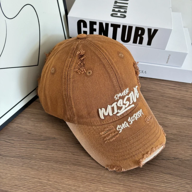 Damen Baseball Cap aus Denim im Used-Look, verstellbar Skanto