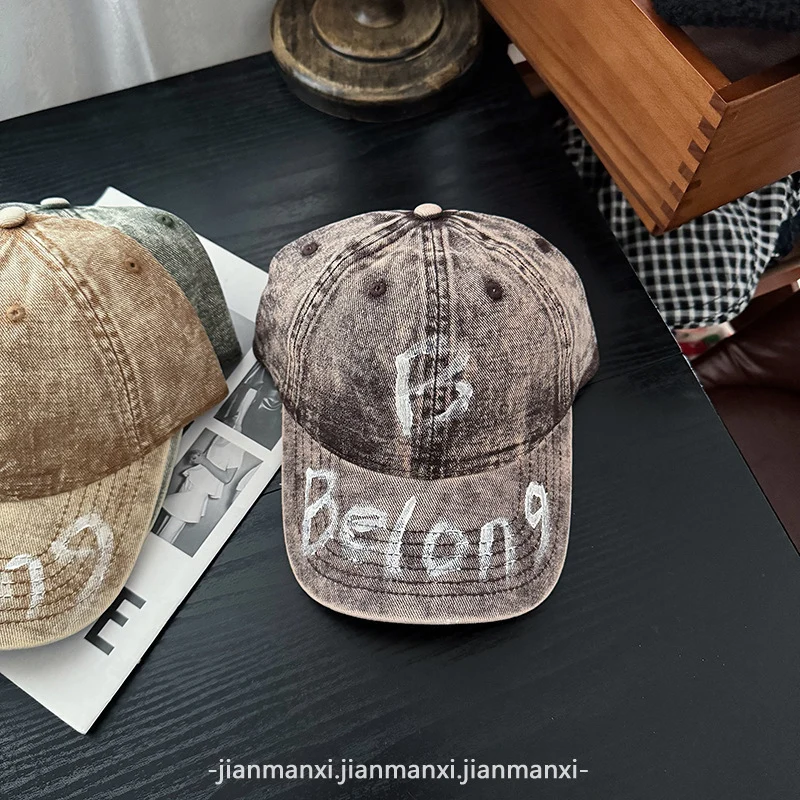 Damen Baseball Cap aus Denim im Used-Look, verstellbar Skanto