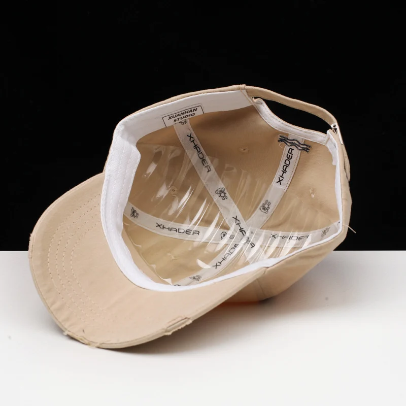 Damen Baseballkappe aus Baumwolle im Used-Look mit Stickerei Skanto