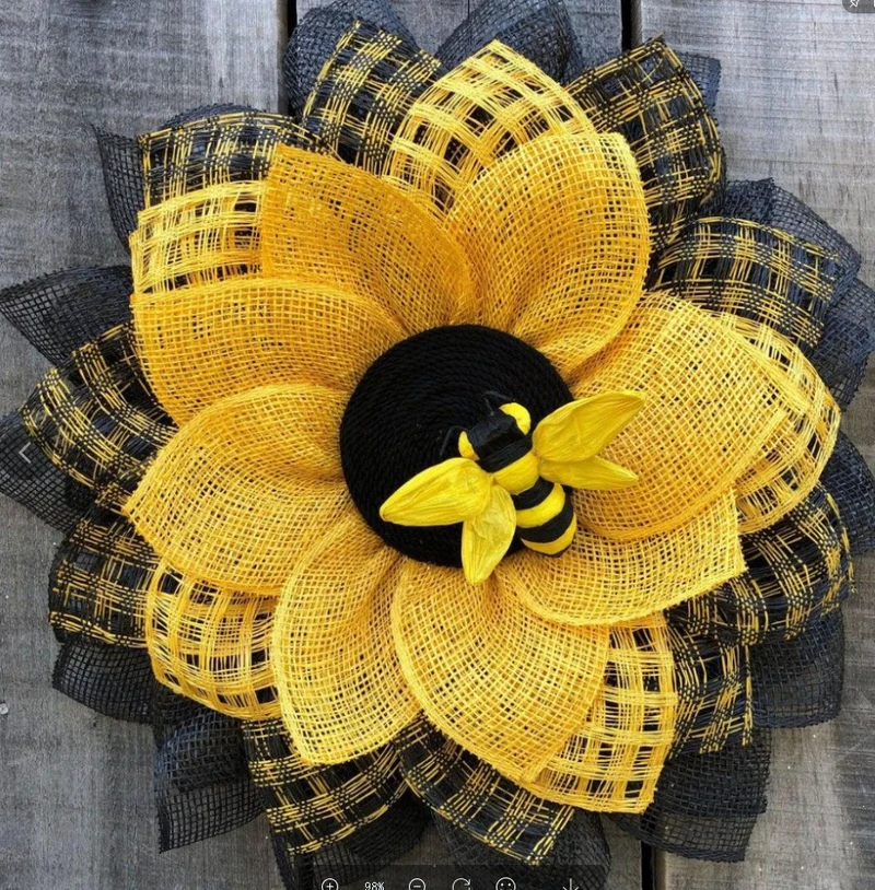 Patriotische dekorative florale Wandkunst Brehn