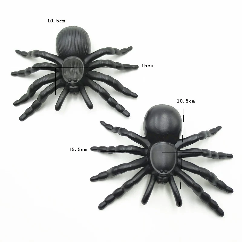 Realistische Halloween-Spinnenfiguren Brehn