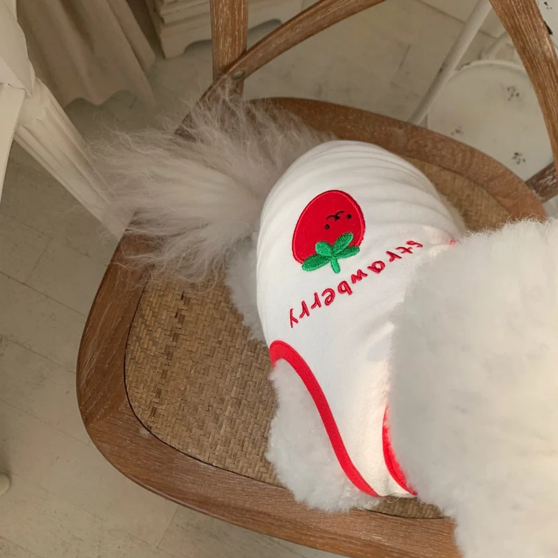 Baumwollstretch-Hundeshirt mit Pilz-Applikation