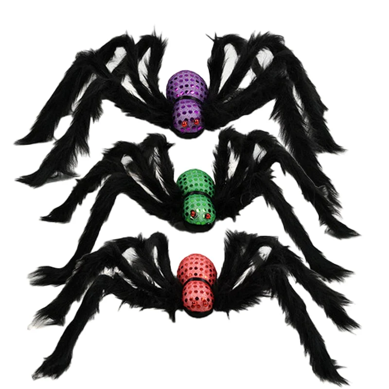 Halloween-Themen Dekorative Gruselige Spinnenfiguren Brehn