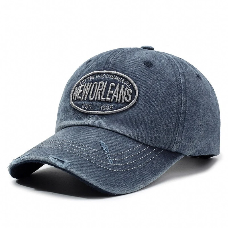 Damen Distressed Baumwoll Baseballkappe Skanto 1784083760