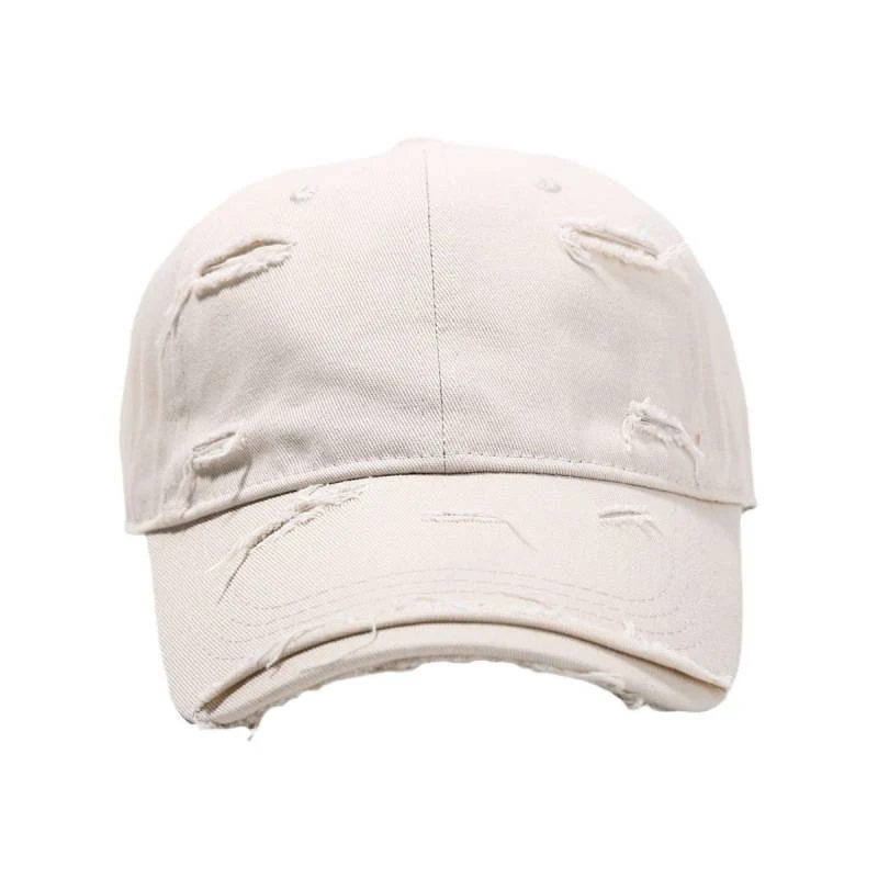 Damen Distressed Klassische Baseballkappe Skanto