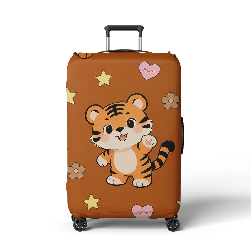 Damen Kofferhülle mit niedlichem Corgi-Design Skanto