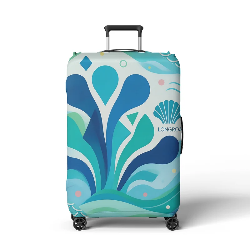 Damen Kofferhülle mit modernem Grafikdesign Skanto