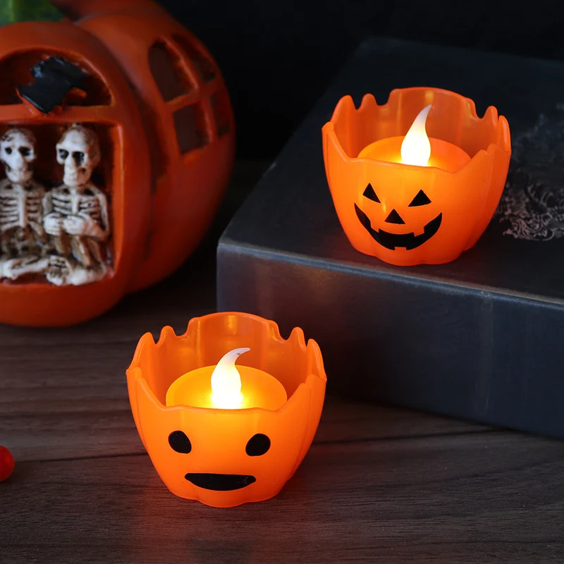 Halloween Kürbis Kerzenhalter Brehn
