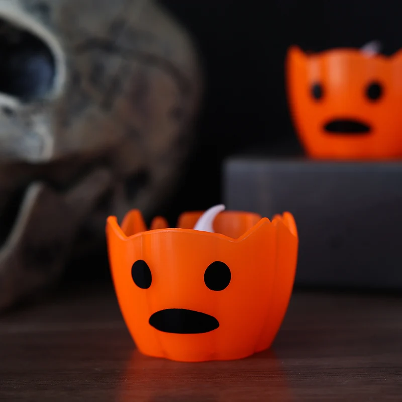 Halloween Kürbis Kerzenhalter Brehn