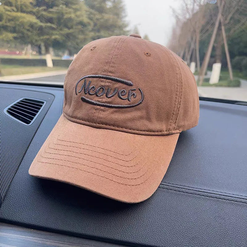 Damen lässige bestickte Baumwoll-Baseballkappe Skanto 1784083816