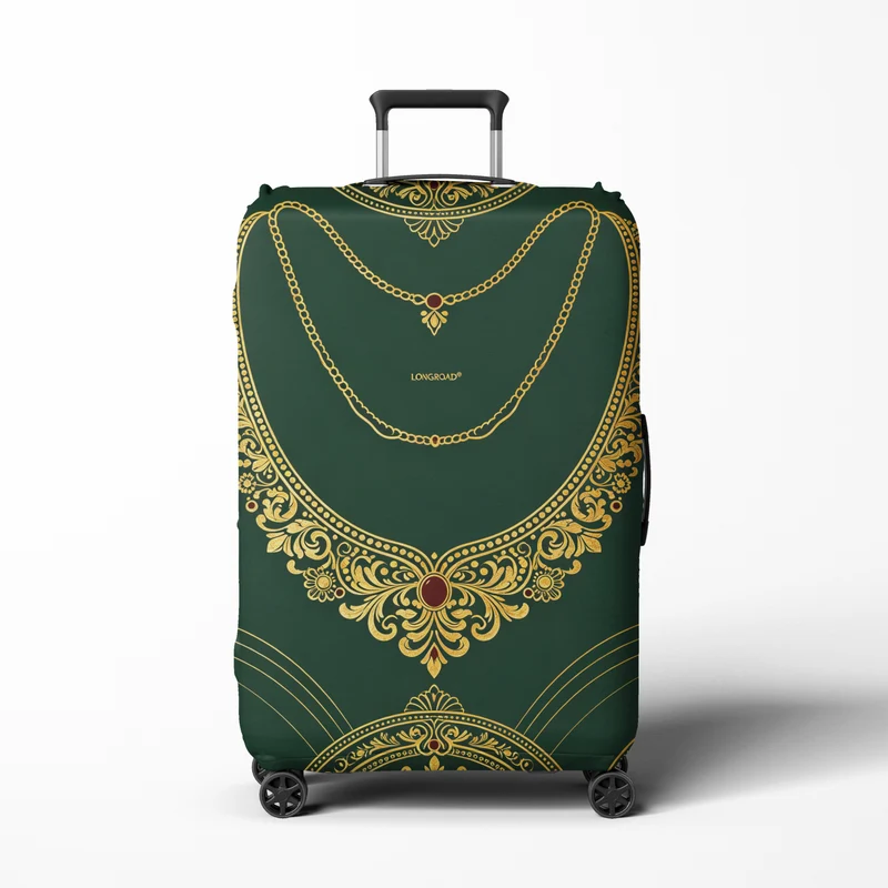 Damen Kofferhülle mit einzigartigem handgezeichnetem Design Skanto